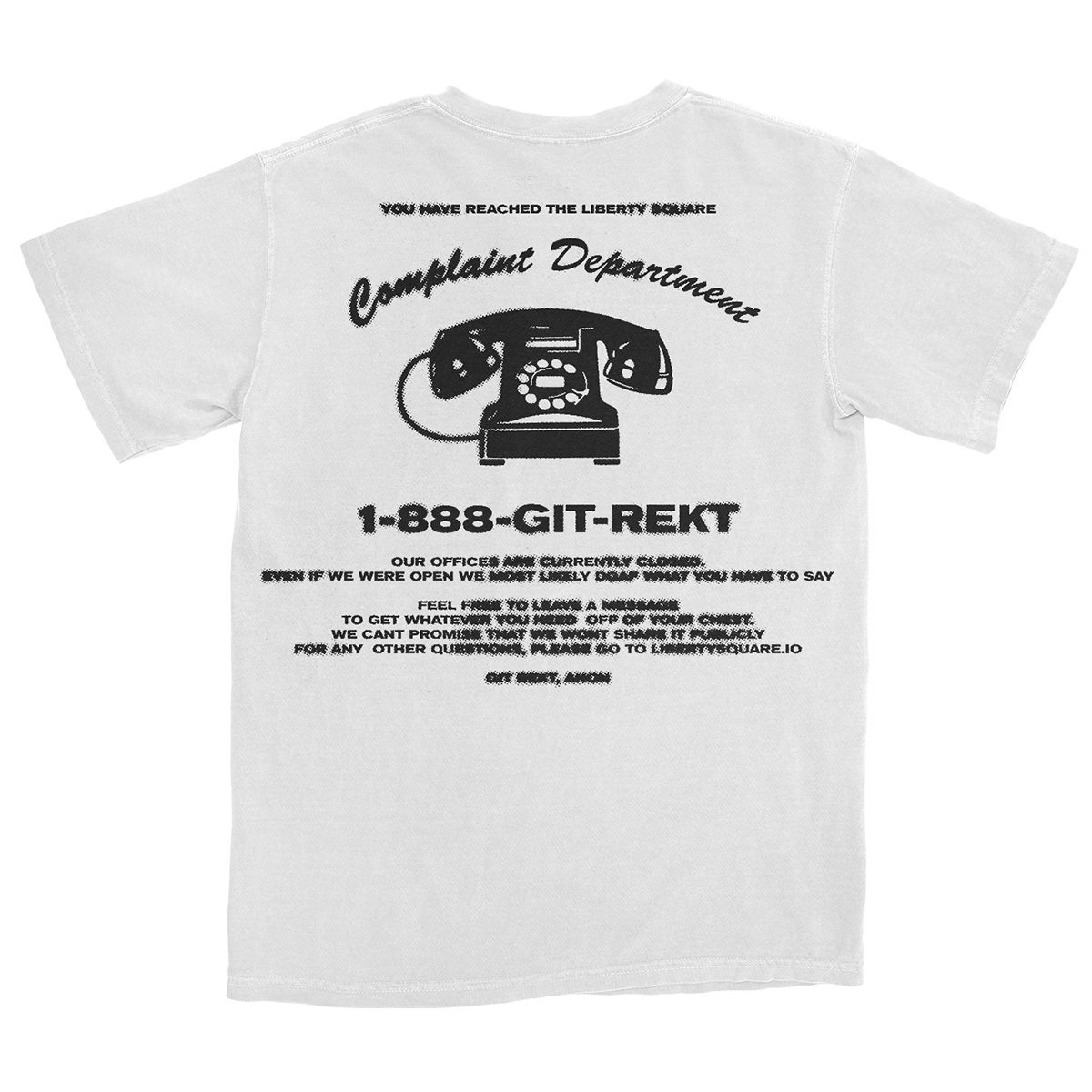 Complaint Dept T-Shirt