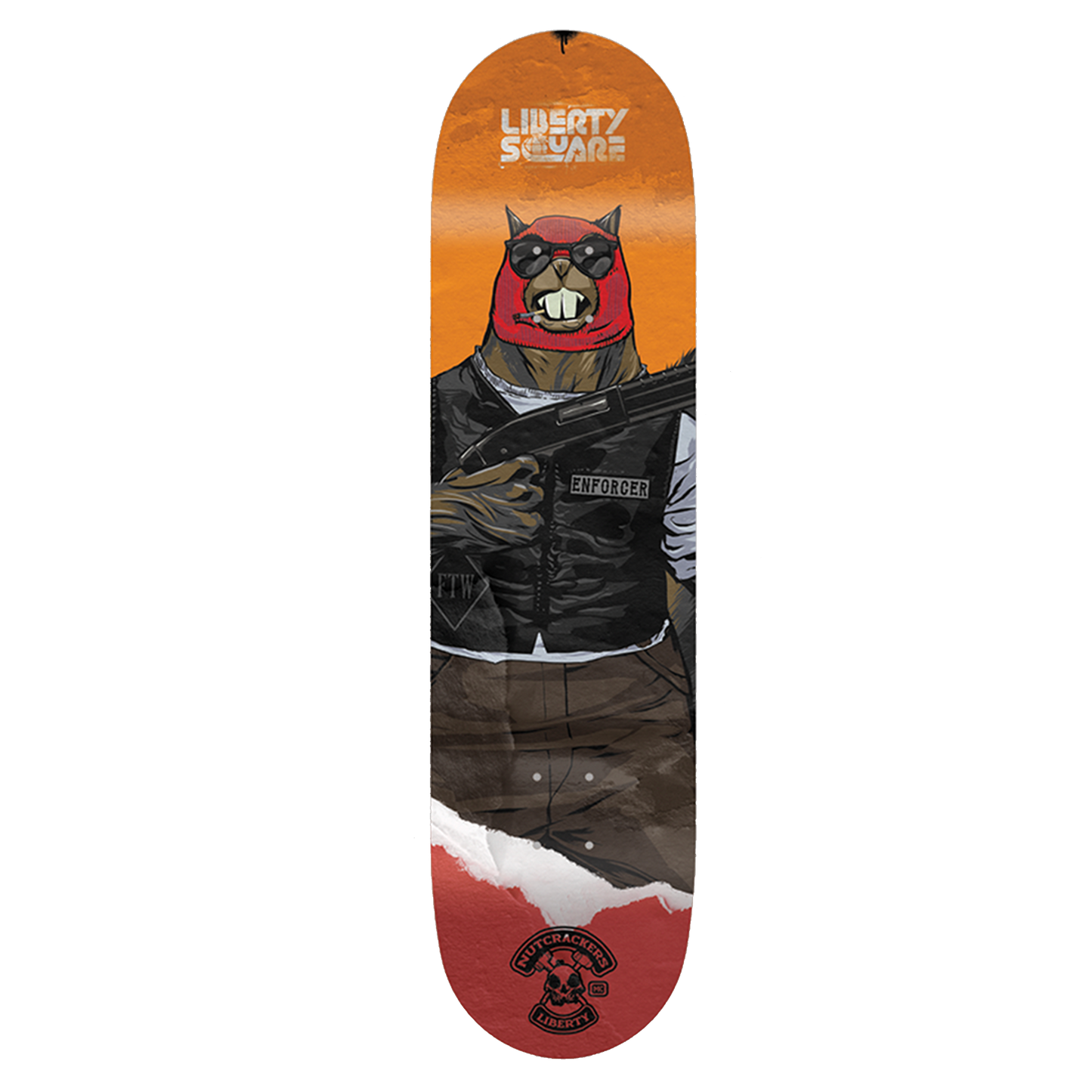 Nutcrackers MC Enforcer Skate Deck